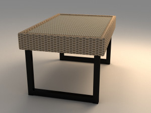 ikea solleron coffee table model 3D 模型