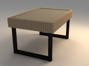 ikea solleron coffee table model 3D 模型