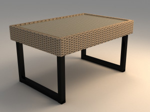 ikea solleron coffee table model 3D 模型
