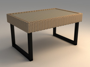 ikea solleron coffee table model 3D 模型