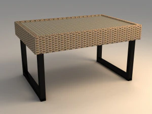 ikea solleron coffee table model 3D Model