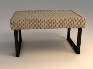 ikea solleron coffee table model 3D 模型