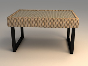 ikea solleron coffee table model 3D 模型