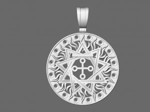 slavic amulet for good luck 3D Print Model