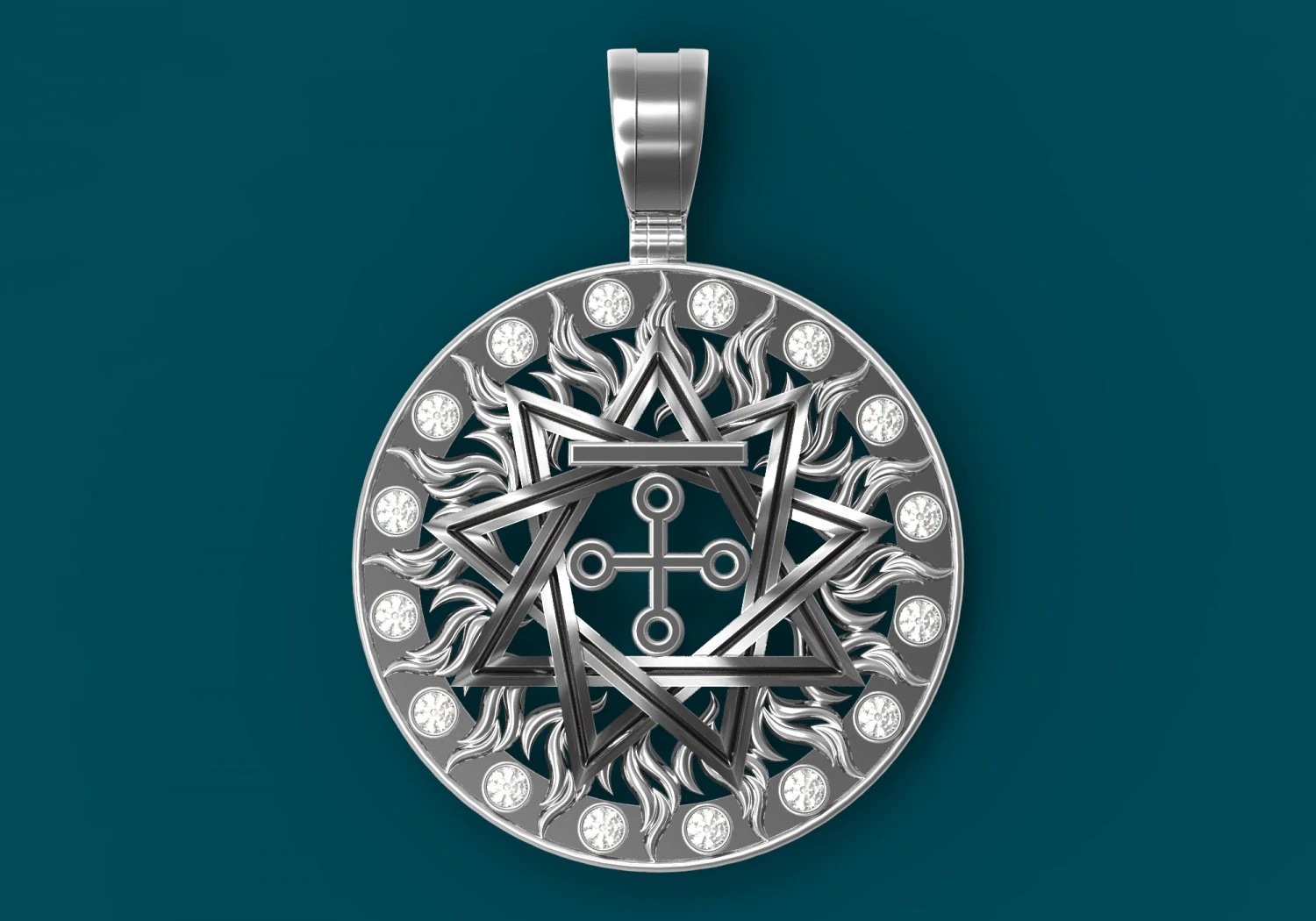 slavic amulet for good luck 3D Print Model .c4d .max .obj .3ds .fbx .stl .blend