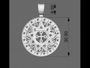 slavic amulet for good luck 3D Print Model