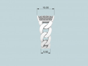 ring chain 3D Print Model