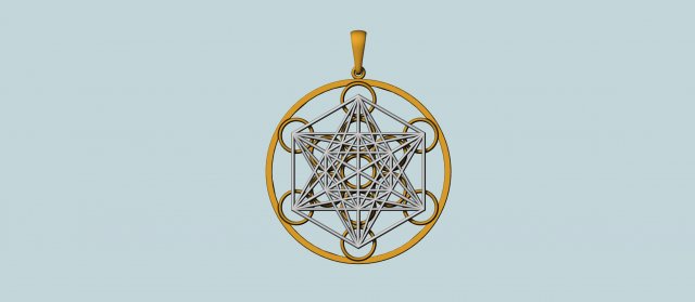 metatron cube Modèles 3D en vedette .c4d .max .obj .3ds .fbx .stl .blend 