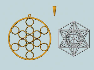 metatron cube 3D Print Model