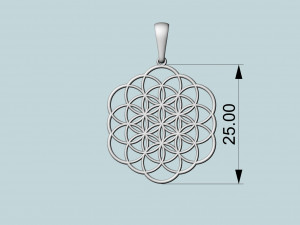 flower of life 3D Print Model