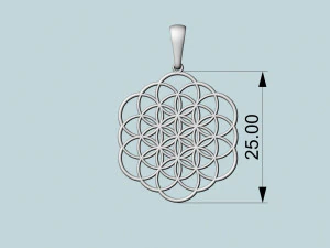 flower of life 3D Print Model