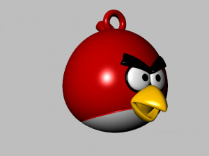 angry birds pendant Modèles 3D en vedette