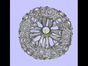 pendant with gems 3D Print Model