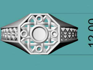 mens ring 3D 打印模型