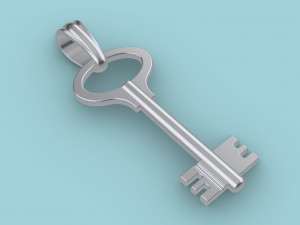 key pendant 3D 프린트 모델