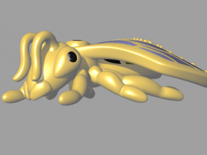 bee shape 3Dプリントモデル