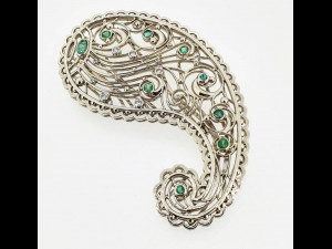 brooch cocumber 3D 프린트 모델