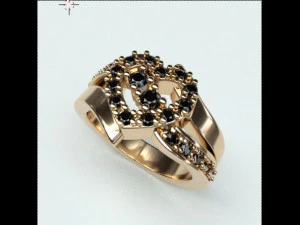 серце кільце 3D Принт Модель