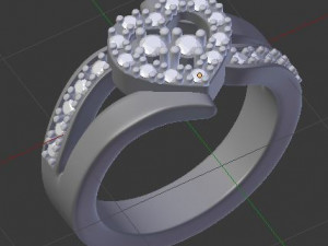 heart ring 3D Baskı Modeli
