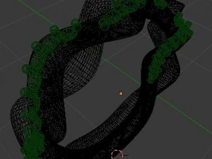 twisted ring 3D Print Model