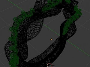 twisted ring 2 3D-printmodel