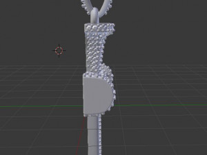 cross of nails pendant 3D Print Model