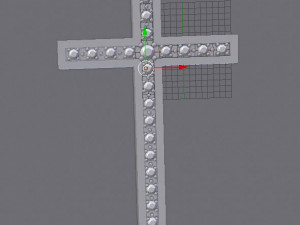 simple pave cross 3D Baskı Modeli