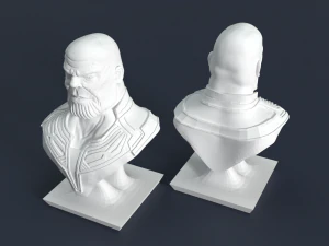 thanos face for printing 3D Print Model