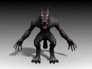 werewolf 3Dモデル