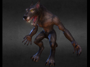 werewolf 3Dモデル