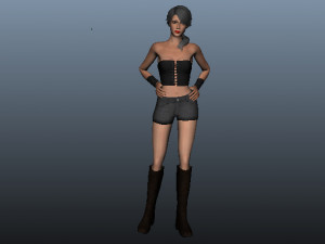 betty female beauty Modèle 3D