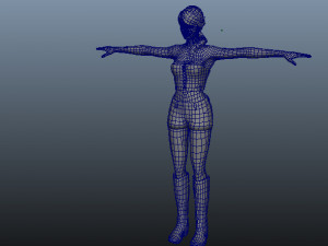 betty female beauty Modèle 3D