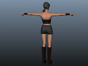 betty female beauty Modèle 3D