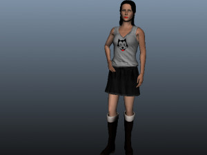 katy female beauty Modelo 3D