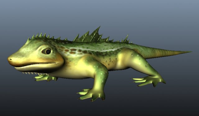 lizard Modello 3D .c4d .max .obj .3ds .fbx .stl .blend 
