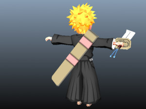 ichigo kurosaki bleach 3d anime character 3D 模型