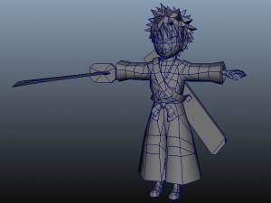 ichigo kurosaki bleach 3d anime character 3D 模型