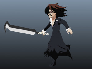 zangetsu bleach 3d anime character Modelo 3D
