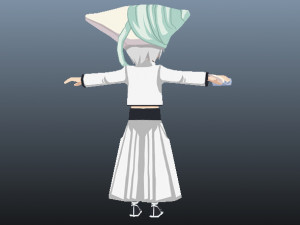 di roy bleach 3d anime character Model 3D