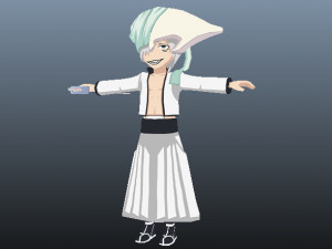 di roy bleach 3d anime character Model 3D