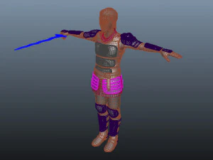 hero knight 3D Model