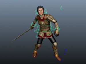 hero knight 3D Model