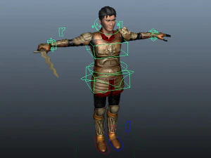 hero knight 3D Model