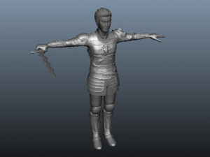 hero knight Model 3D