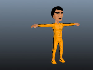 game death bruce lee 3D 模型