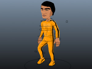game death bruce lee 3D 模型