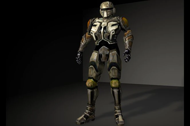 robot soldier 3D Model .c4d .max .obj .3ds .fbx .stl .blend 