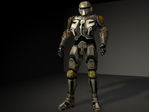 robot soldier 3D-Modell