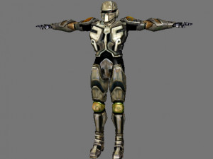 robot soldier 3D Model