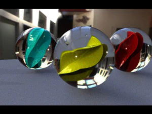 mermer topları 3D Model